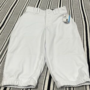 Adult small white baseball knickers. Champ to. Never worn. Tags still on.